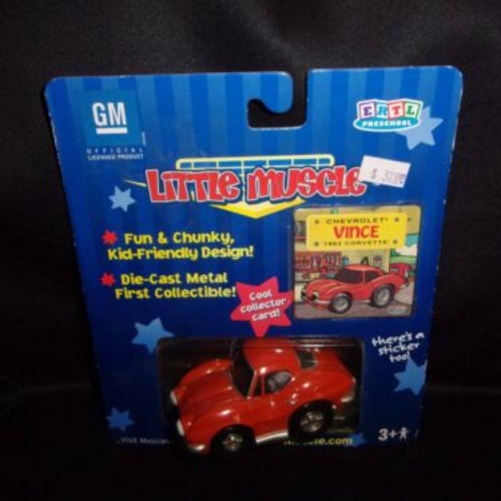 VTG 2001 Racing Champions ERTL Little Muscle 1963 Corvette